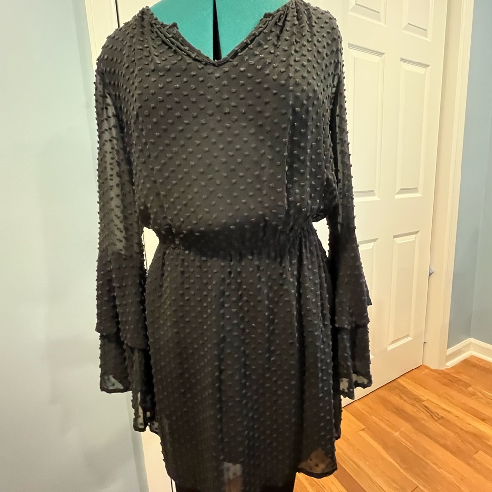 Black Alcee party dress